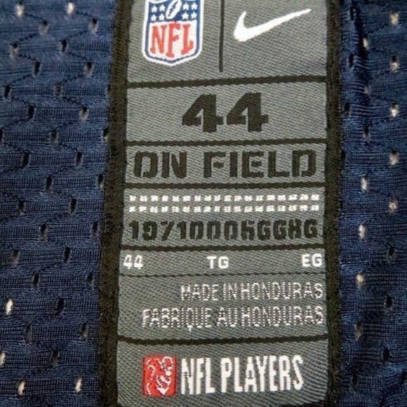 NEW! NFL Nike Los Angeles Rams Goff #16 Embroidered Stitched Jersey SZ L - Picture 5 of 6